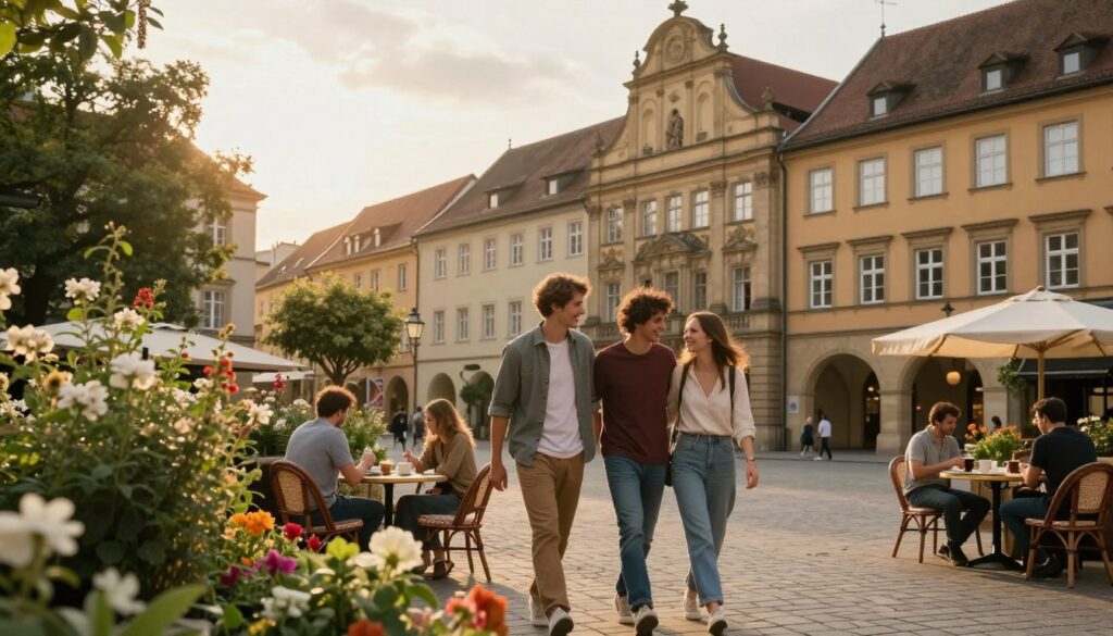 erstes Date Albertsplatz